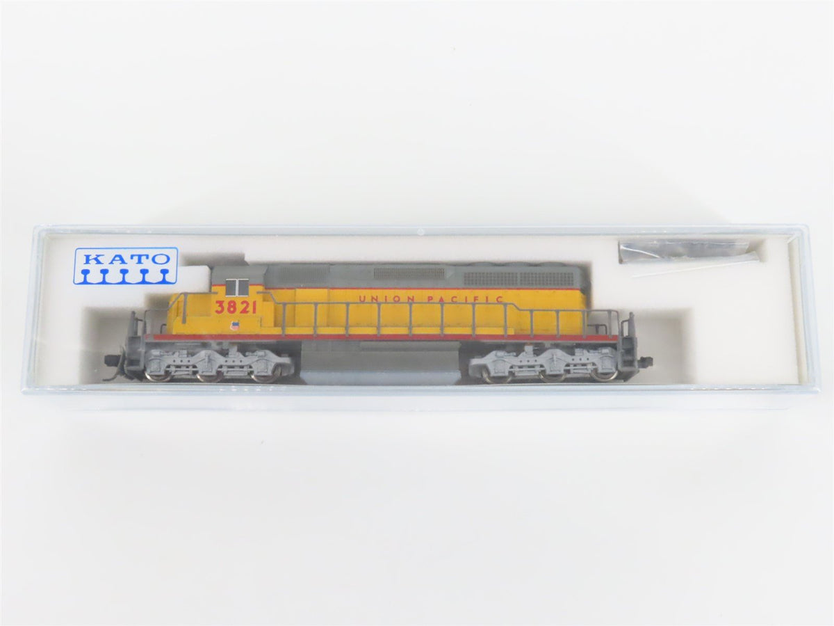 N Scale Kato 176-4909 UP Union Pacific SD40-2 Snoot Diesel Locomotive #3821