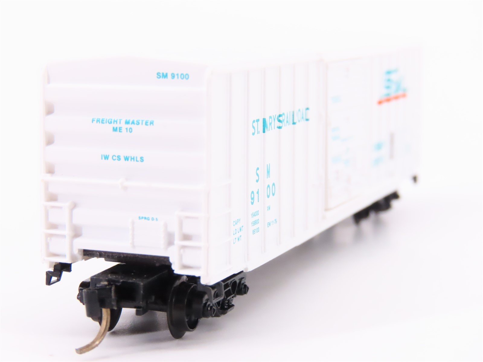N Scale Kadee Micro-Trains MTL 25300 SM St Mary's Railroad 50' Box Car #9100