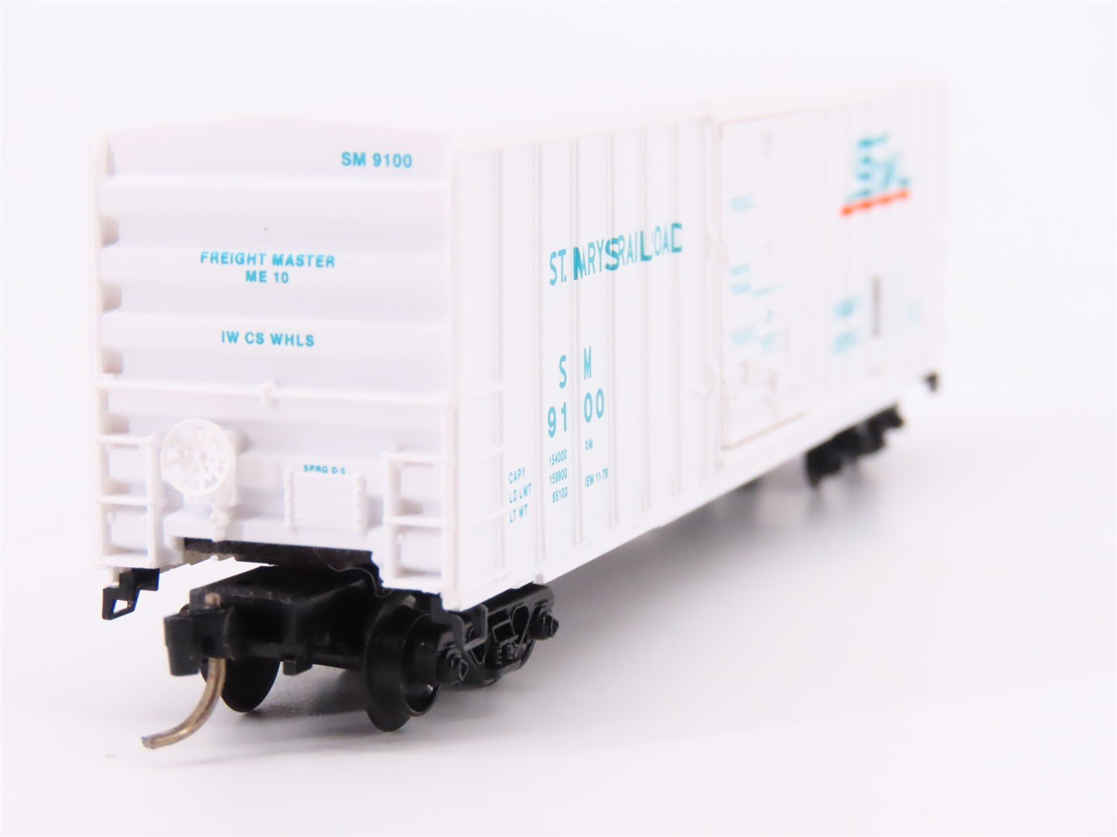 N Scale Kadee Micro-Trains MTL 25300 SM St Mary's Railroad 50' Box Car #9100