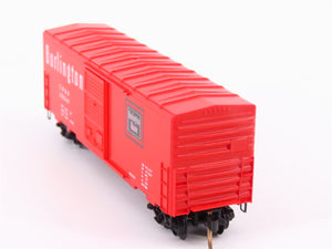 N Scale Kadee Micro-Trains MTL 24090 CB&Q Burlington Route 40' Box Car #39244