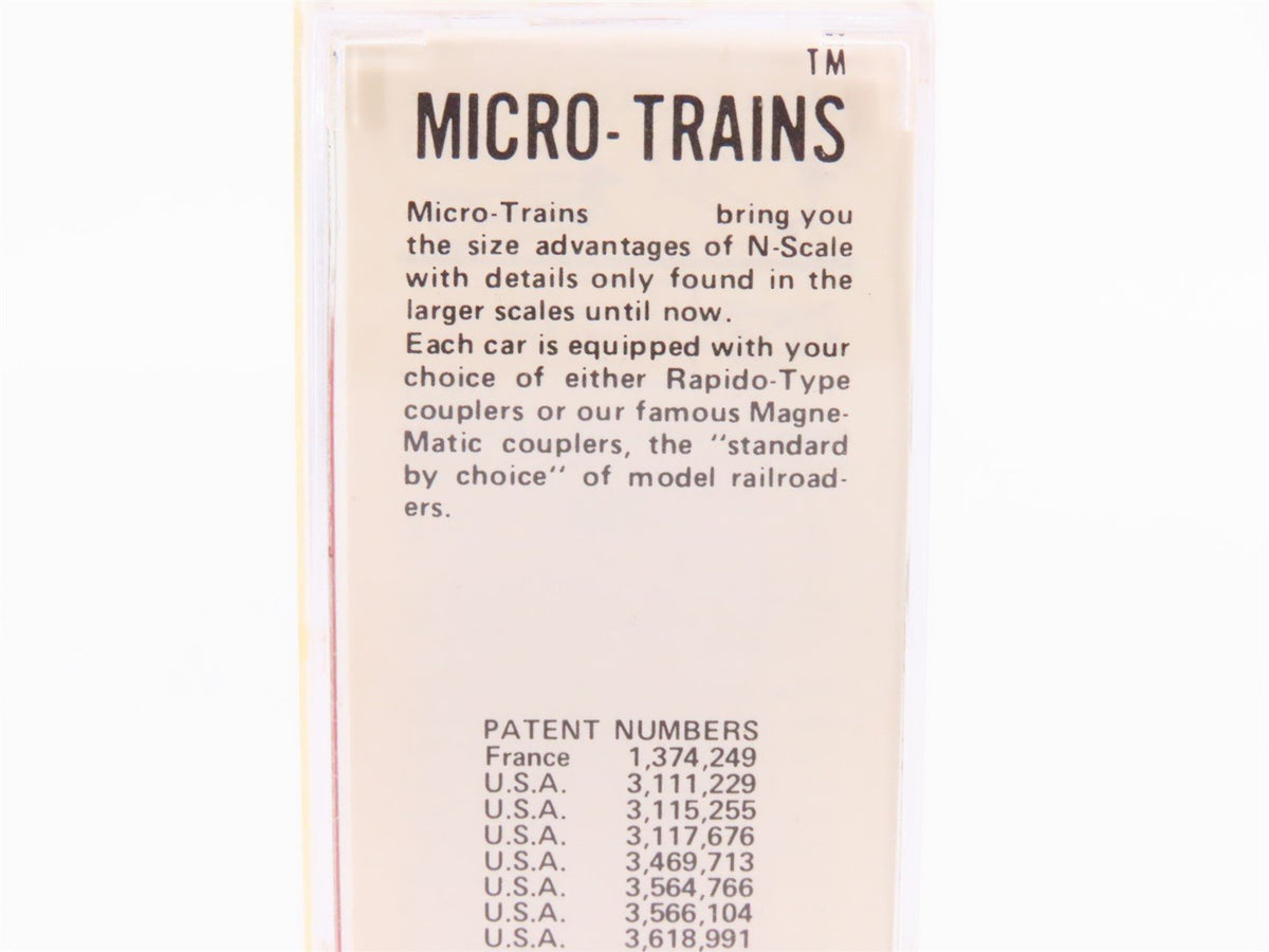 N Scale Kadee Micro-Trains MTL 24090 CB&amp;Q Burlington Route 40&#39; Box Car #39244