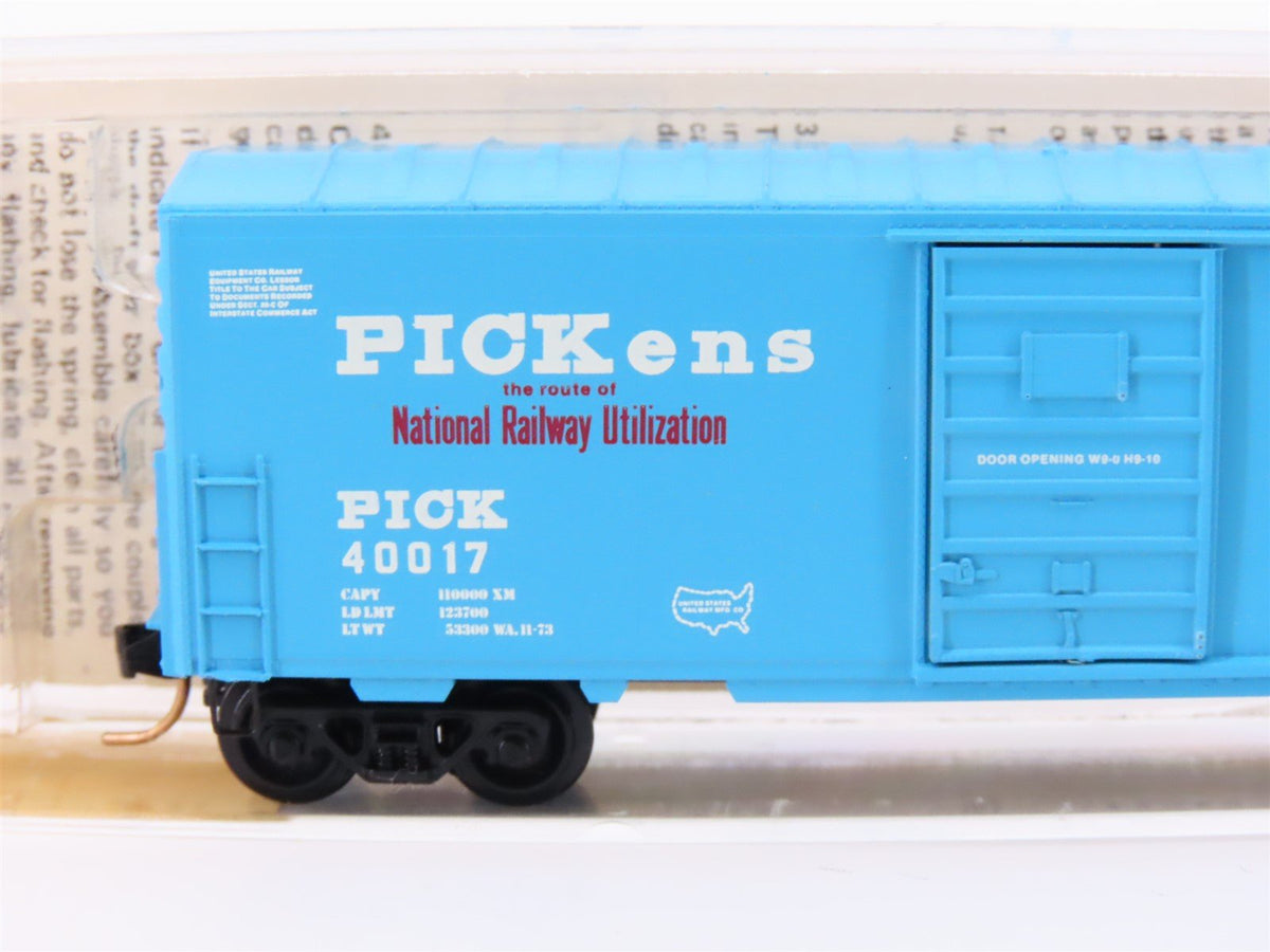 N Scale Kadee Micro-Trains MTL 24140 PICK Pickens Railroad 40&#39; Box Car #40017