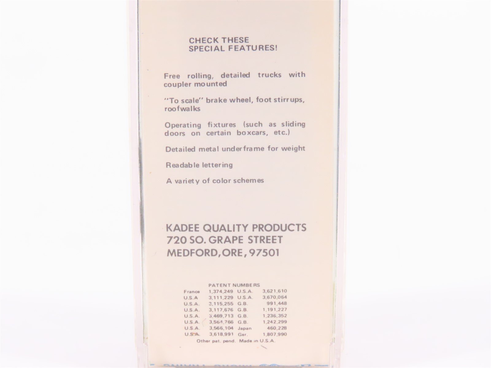 N Scale Kadee Micro-Trains MTL 24314 LNAC Railroad 40' Box Car #144 - Blue Label