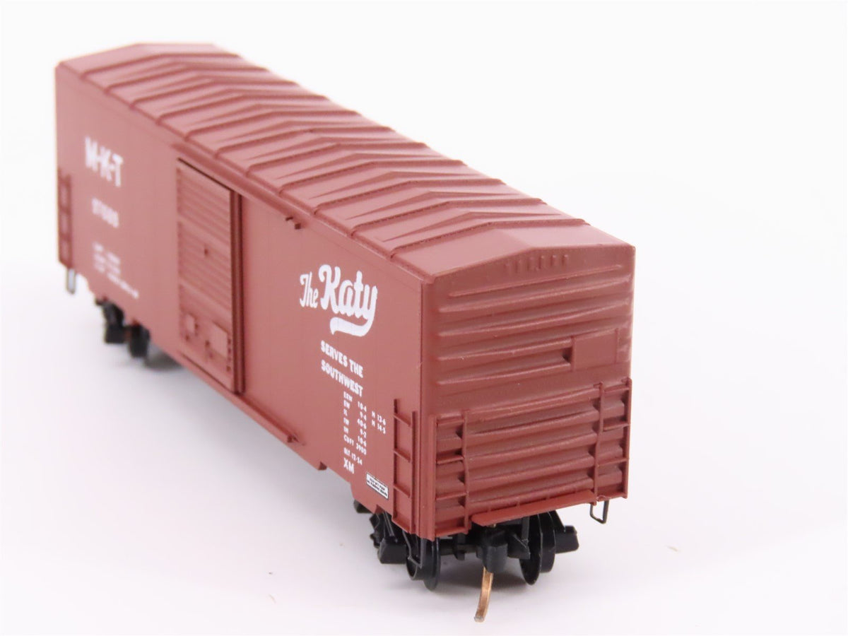 N Scale Kadee Micro-Trains MTL 24229 M-K-T Katy 40&#39; Box Car #97689 - Blue Label