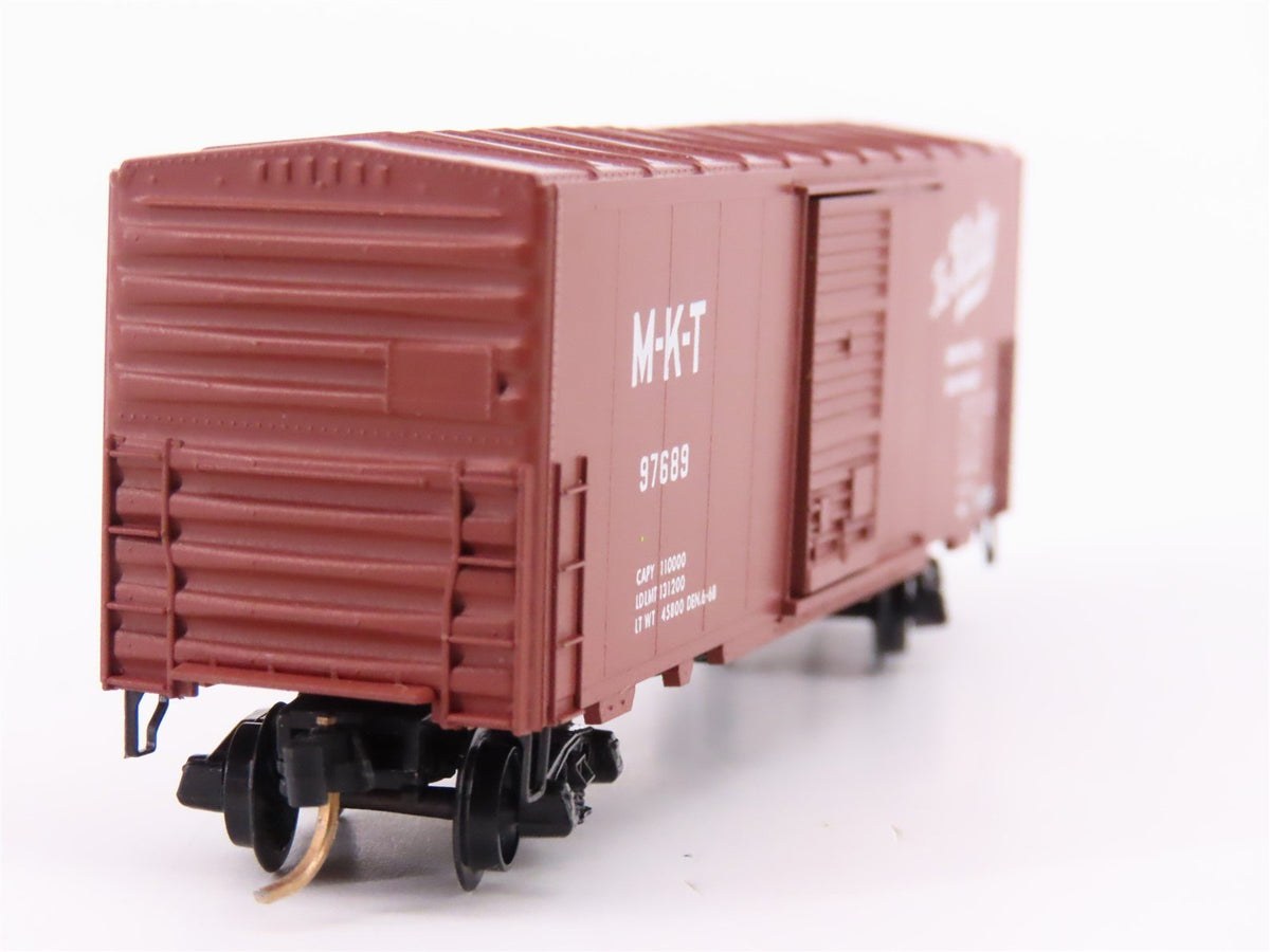 N Scale Kadee Micro-Trains MTL 24229 M-K-T Katy 40&#39; Box Car #97689 - Blue Label