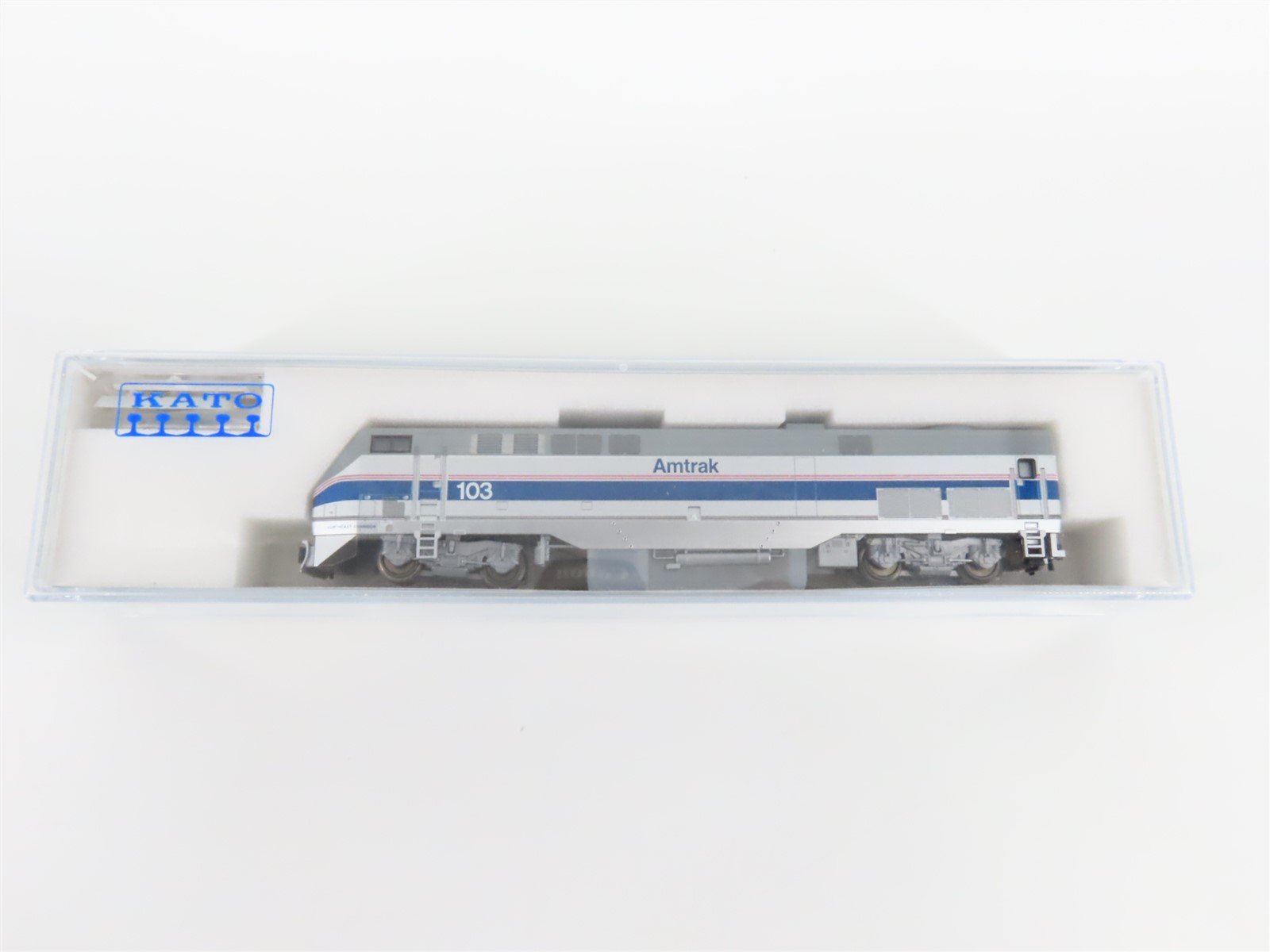 N Scale KATO 176-6003 AMTK Amtrak Phase IV NEC P42DC Diesel Locomotive #103