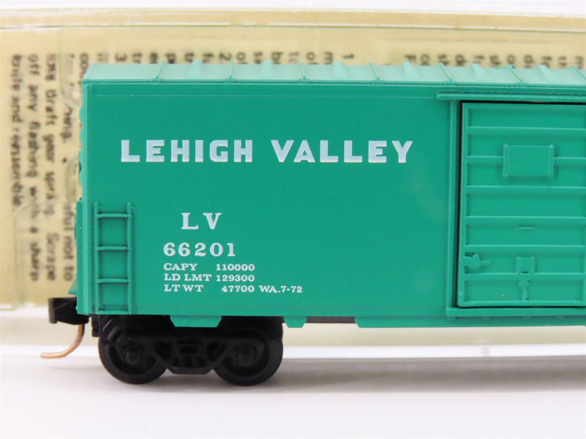 N Scale Kadee Micro-Trains MTL 24020 LV Lehigh Valley 40&#39; Box Car #66201