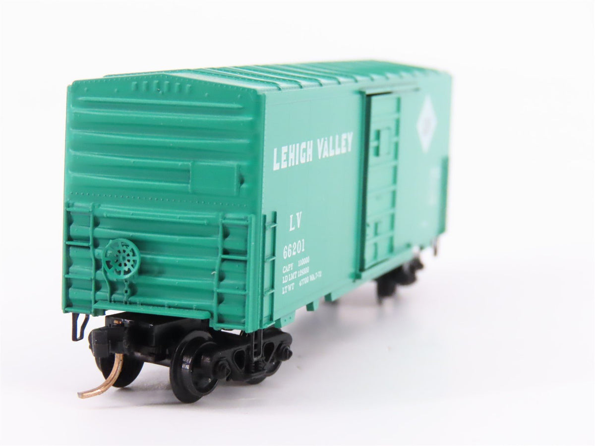 N Scale Kadee Micro-Trains MTL 24020 LV Lehigh Valley 40&#39; Box Car #66201