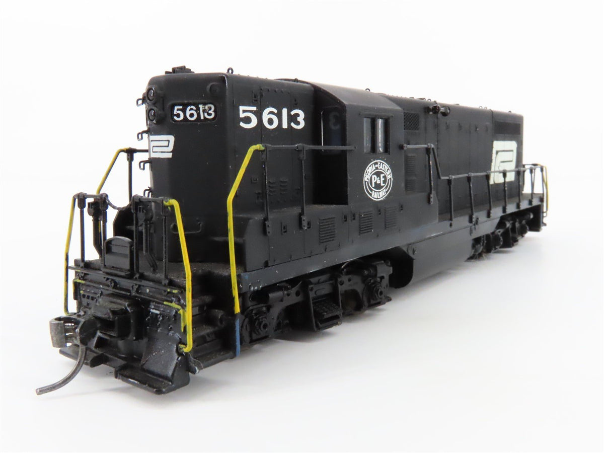 HO KATO PC P&amp;E Peoria &amp; Eastern EMD GP7 Diesel #5613 w/ DCC - Custom