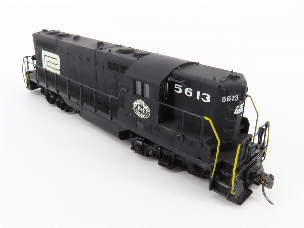 HO KATO PC P&amp;E Peoria &amp; Eastern EMD GP7 Diesel #5613 w/ DCC - Custom