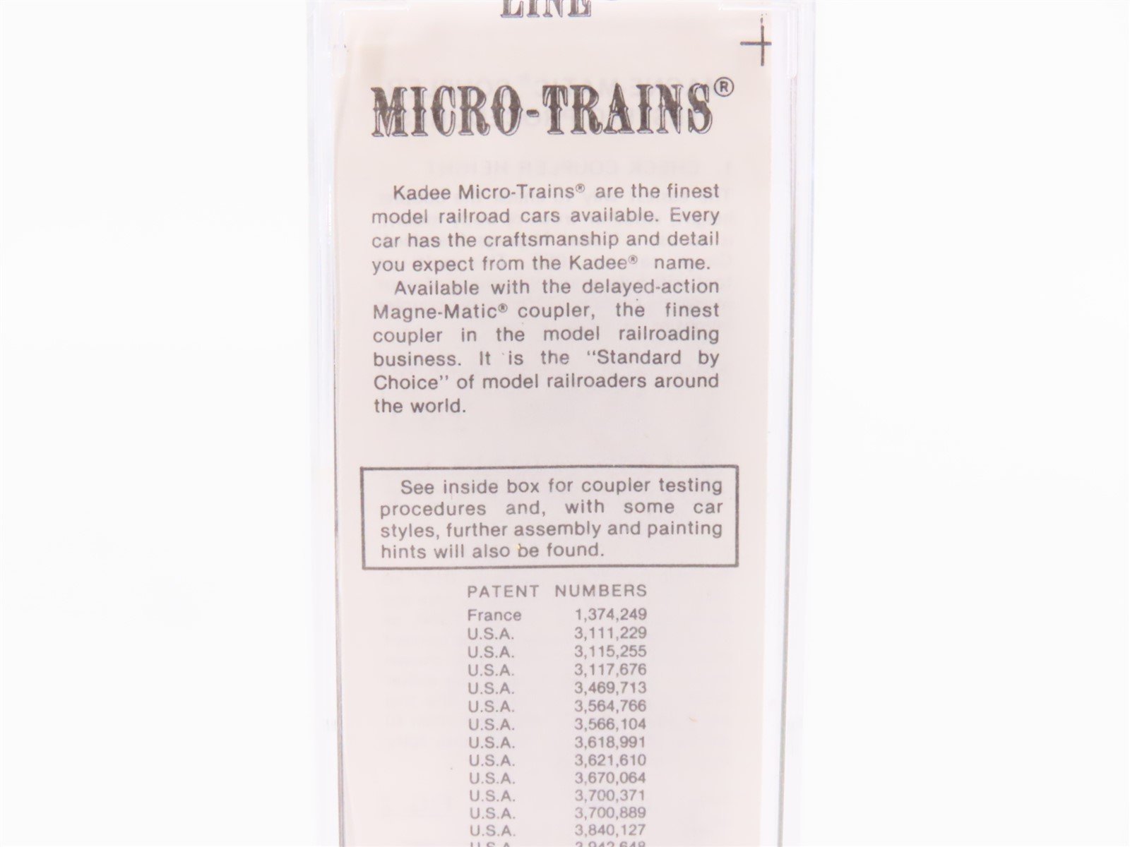 N Scale Kadee Micro-Trains MTL 24210 A&StAB The Bay Line 40' Box Car #1320