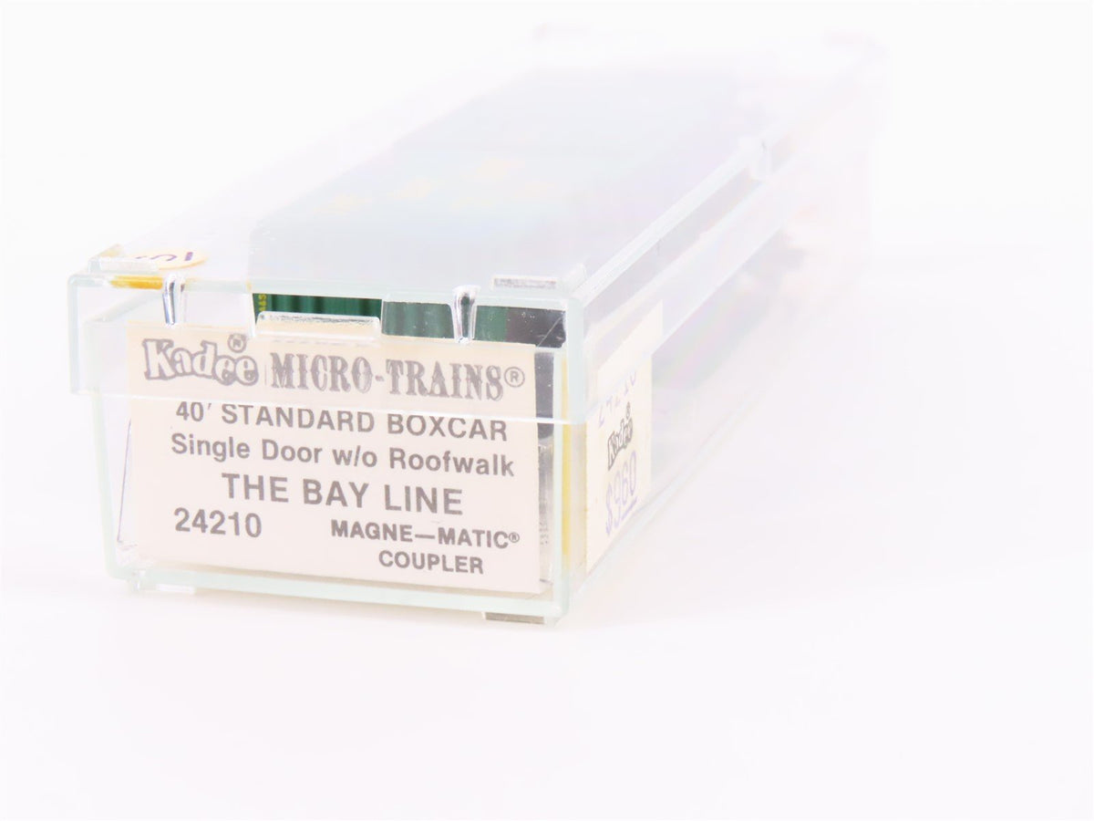 N Scale Kadee Micro-Trains MTL 24210 A&amp;StAB The Bay Line 40&#39; Box Car #1320
