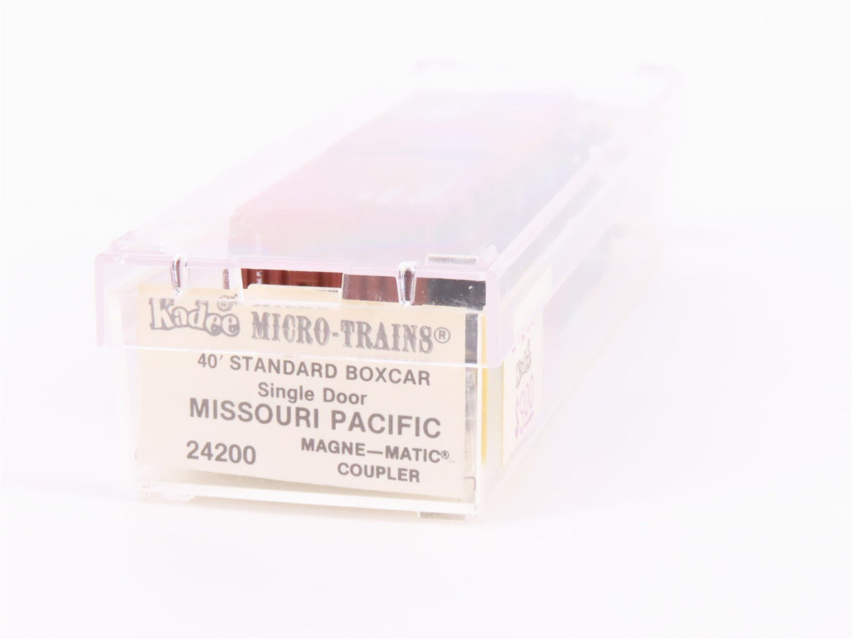 N Kadee Micro-Trains MTL 24200 MP Missouri Pacific Mo-Pac 40&#39; Box Car #354209