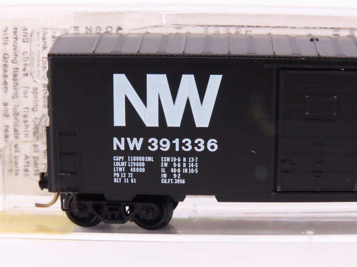 N Scale Kadee Micro-Trains MTL 24030 NW Norfolk &amp; Western 40&#39; Box Car #391336