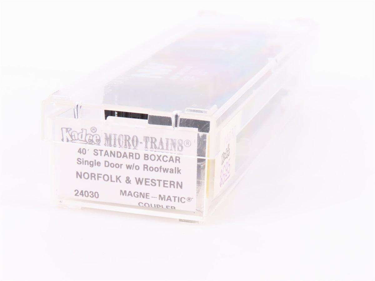 N Scale Kadee Micro-Trains MTL 24030 NW Norfolk &amp; Western 40&#39; Box Car #391336