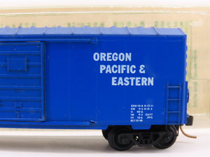 N Kadee Micro-Trains MTL 24384 OP&E Railroad 40' Box Car #1034 - Blue Label