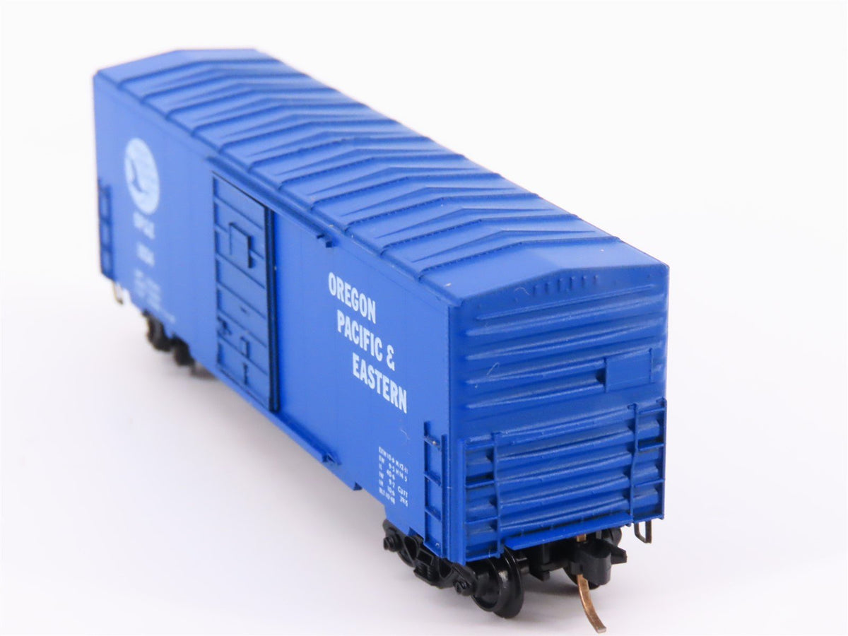 N Kadee Micro-Trains MTL 24384 OP&amp;E Railroad 40&#39; Box Car #1034 - Blue Label