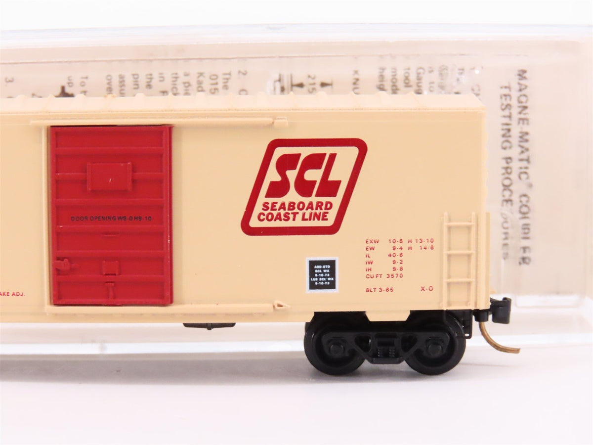 N Scale Kadee Micro-Trains MTL 24160 SCL Seaboard Coast Line 40&#39; Box Car #813559