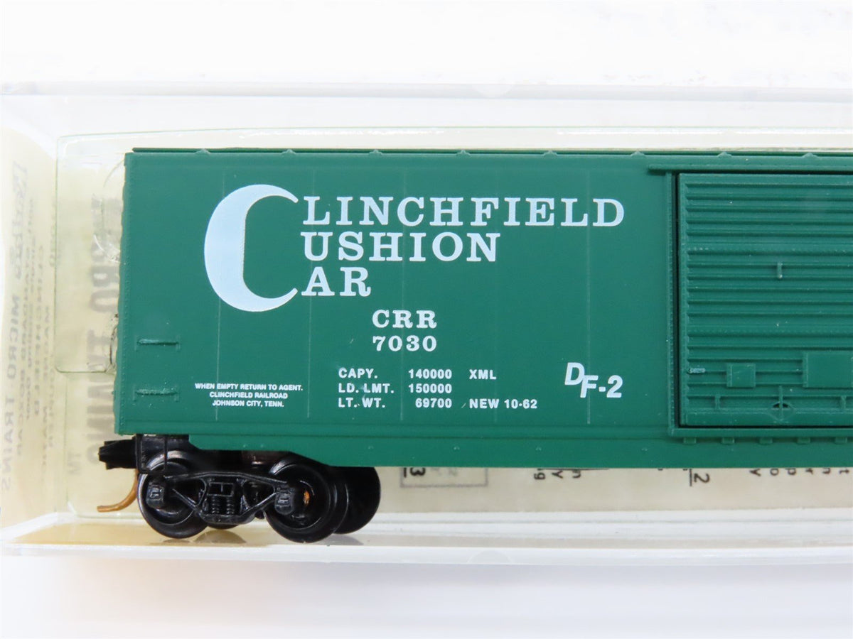 N Scale Kadee Micro-Trains MTL 31090 CRR Clinchfield Railroad 50&#39; Box Car #7030