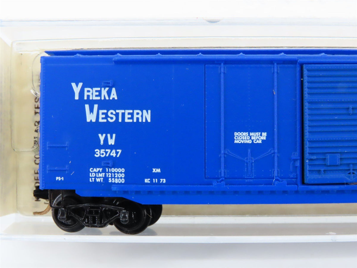 N Scale Kadee Micro-Trains MTL 33040 YW Yreka Western 50&#39; Box Car #35747