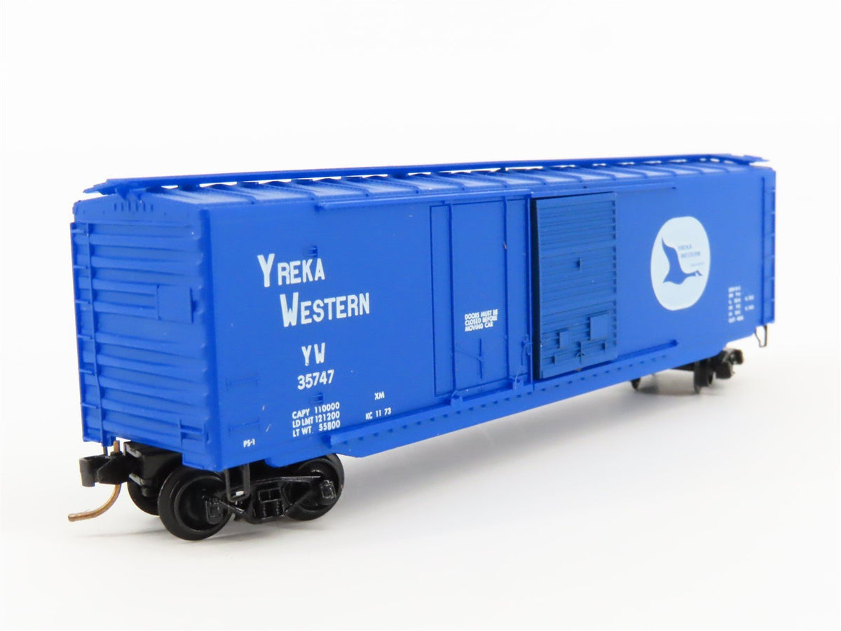 N Scale Kadee Micro-Trains MTL 33040 YW Yreka Western 50&#39; Box Car #35747