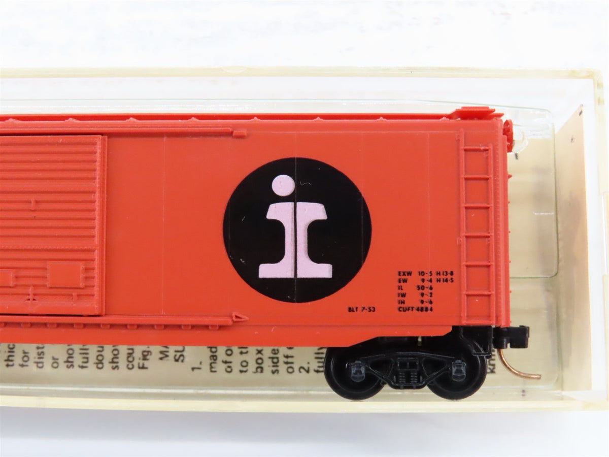 N Scale Kadee Micro-Trains MTL 31030 IC Illinois Central 50&#39; Box Car #523583