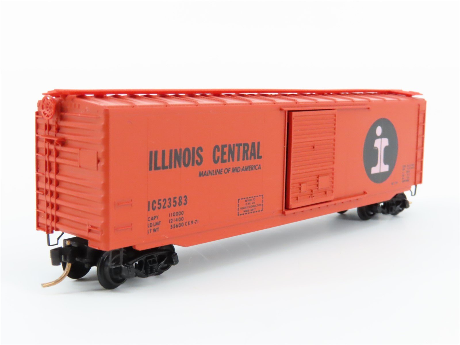 N Scale Kadee Micro-Trains MTL 31030 IC Illinois Central 50' Box Car #523583