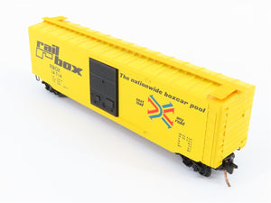 N Scale Kadee Micro-Trains MTL 31021 RBOX Railbox 50' Single Door Box Car #14714