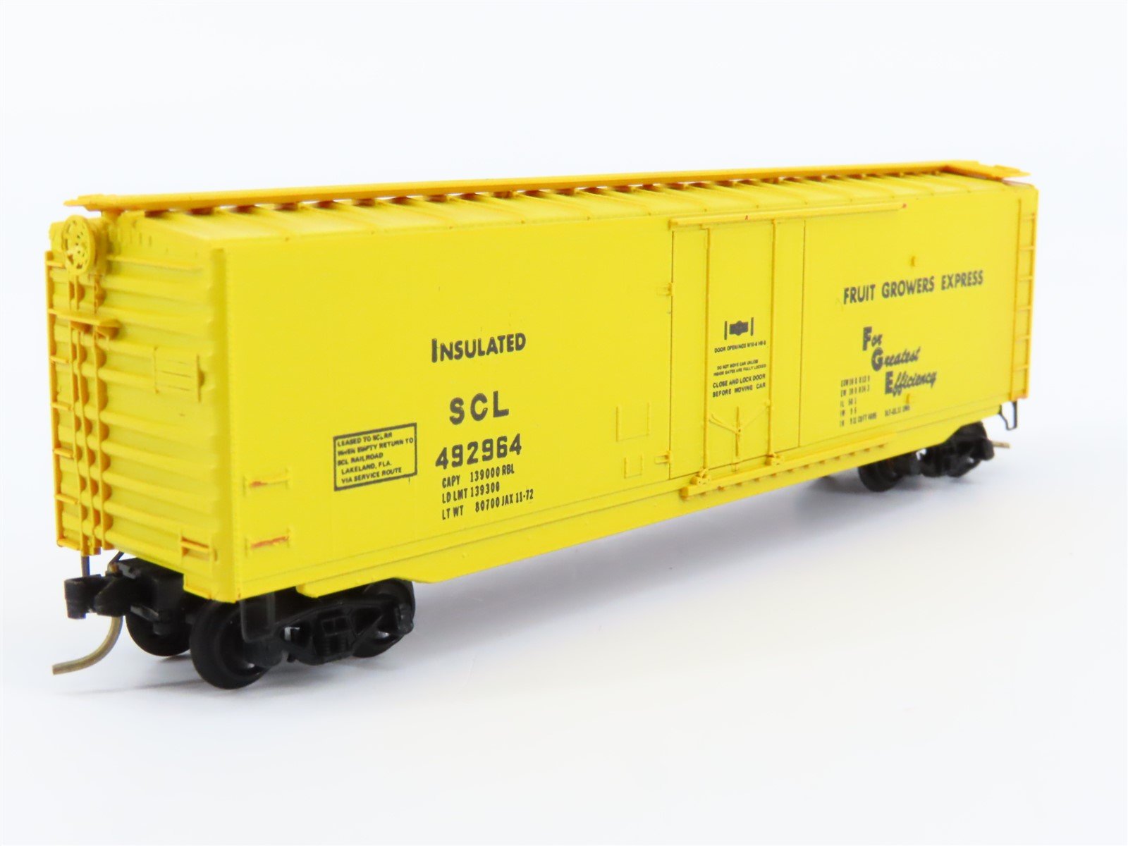 N Scale Kadee Micro-Trains MTL 32070 FGE SCL Seaboard Coast Line Box Car #492964