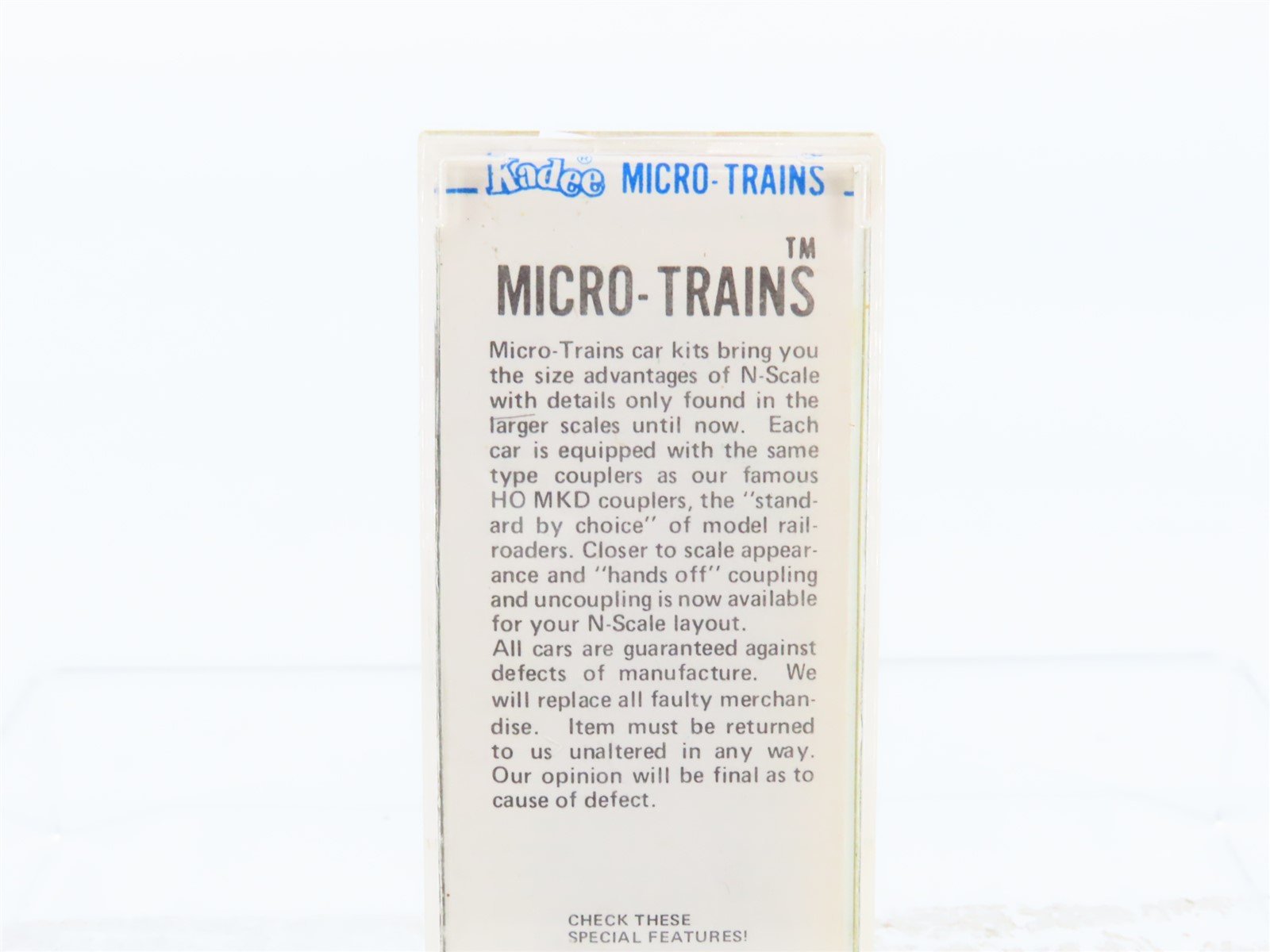 N Scale Kadee Micro-Trains MTL 32070 FGE SCL Seaboard Coast Line Box Car #492964