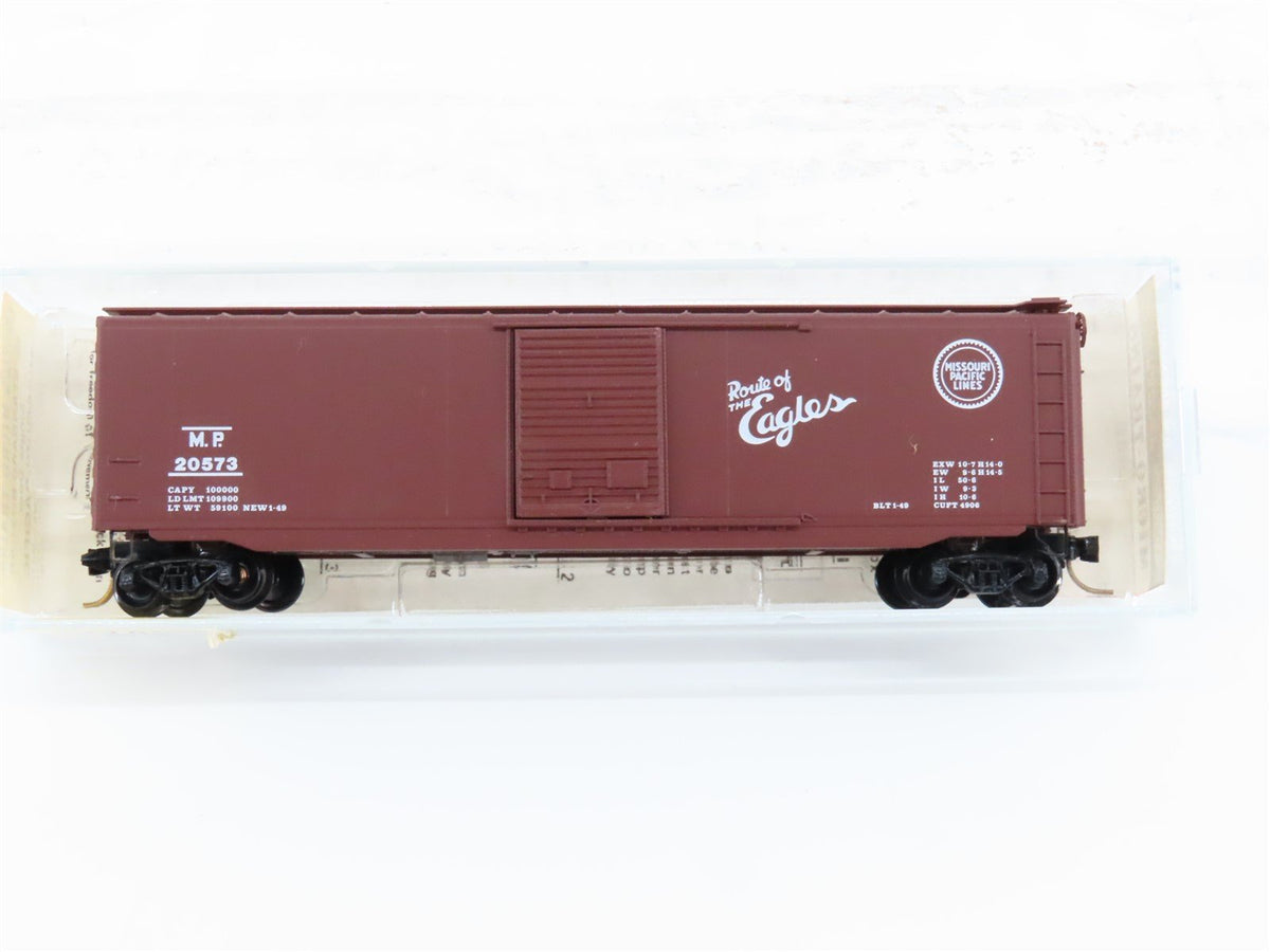 N Kadee Micro-Trains MTL 31180 MP Missouri Pacific Eagles 50&#39; Box Car #20573