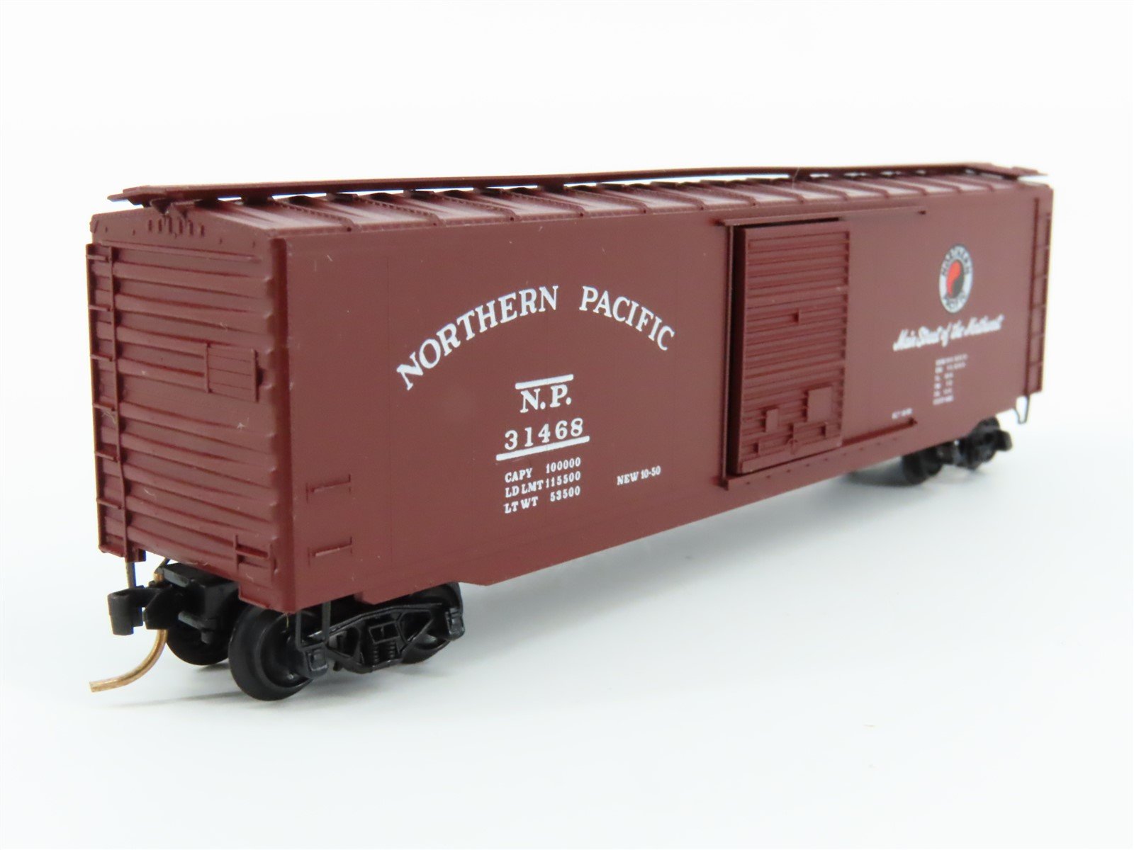 N Kadee Micro-Trains MTL 31060 NP Main Street of the Northwest 50' Boxcar #31468