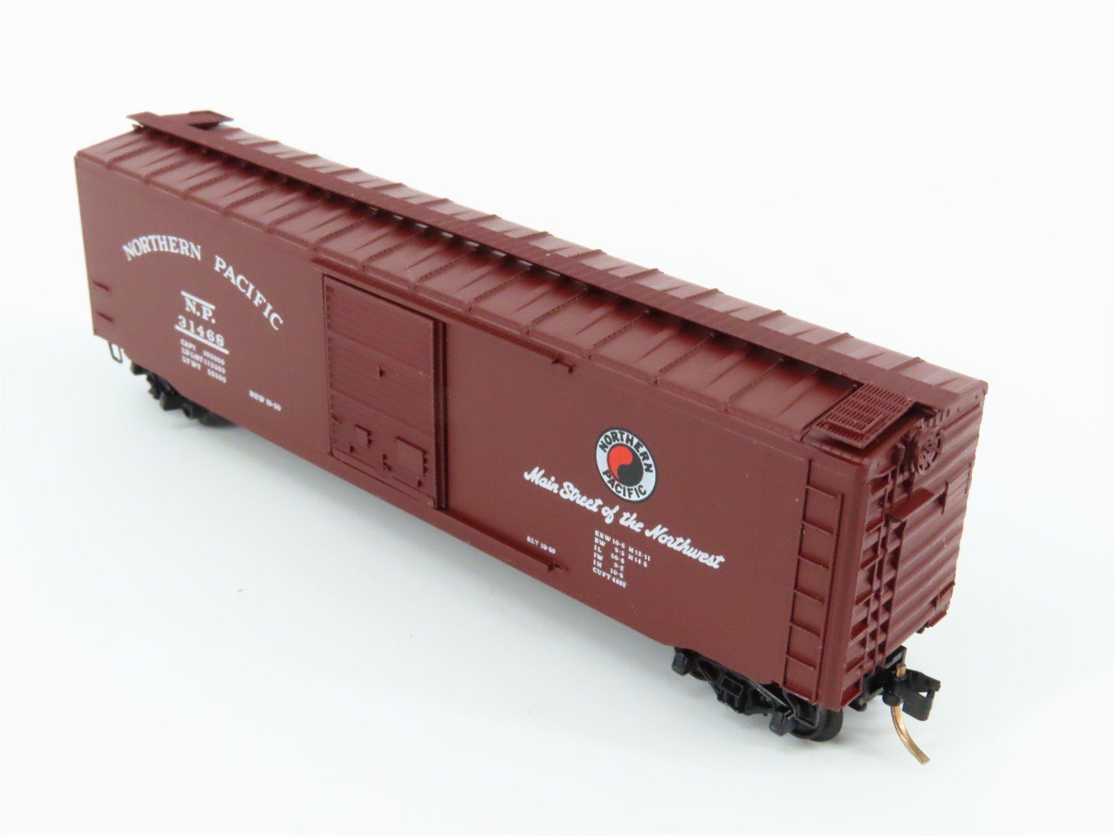 N Kadee Micro-Trains MTL 31060 NP Main Street of the Northwest 50' Boxcar #31468