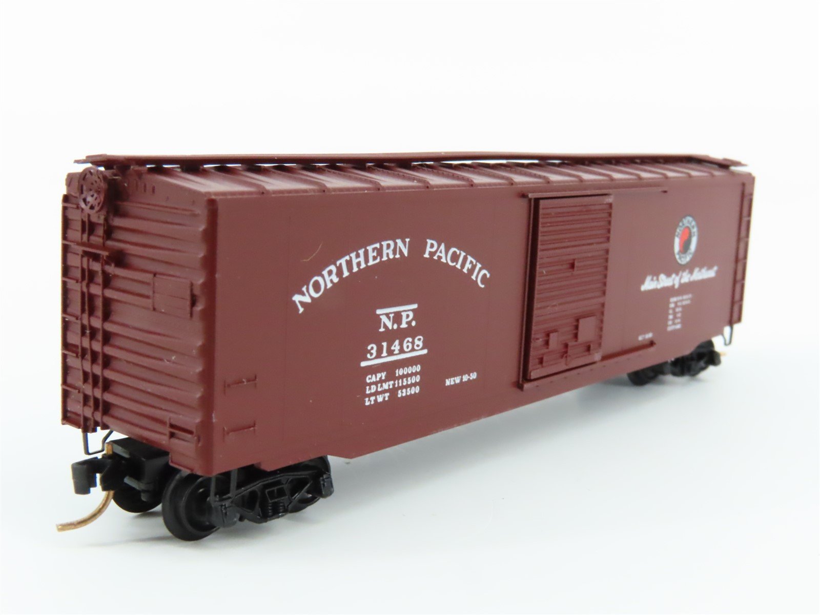 N Kadee Micro-Trains MTL 31060 NP Main Street of the Northwest 50' Boxcar #31468