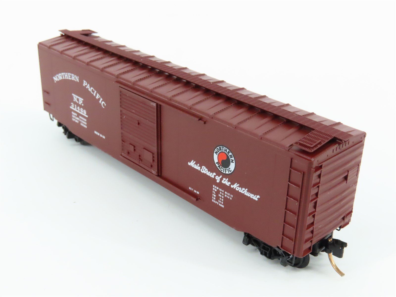 N Kadee Micro-Trains MTL 31060 NP Main Street of the Northwest 50' Boxcar #31468