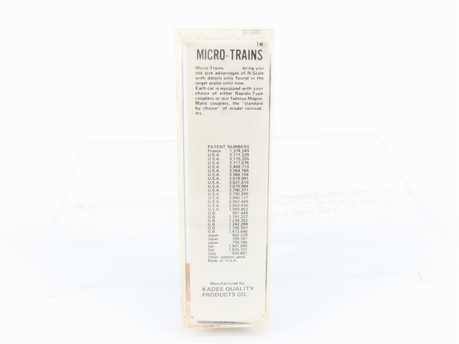 N Kadee Micro-Trains MTL 31060 NP Main Street of the Northwest 50' Boxcar #31468