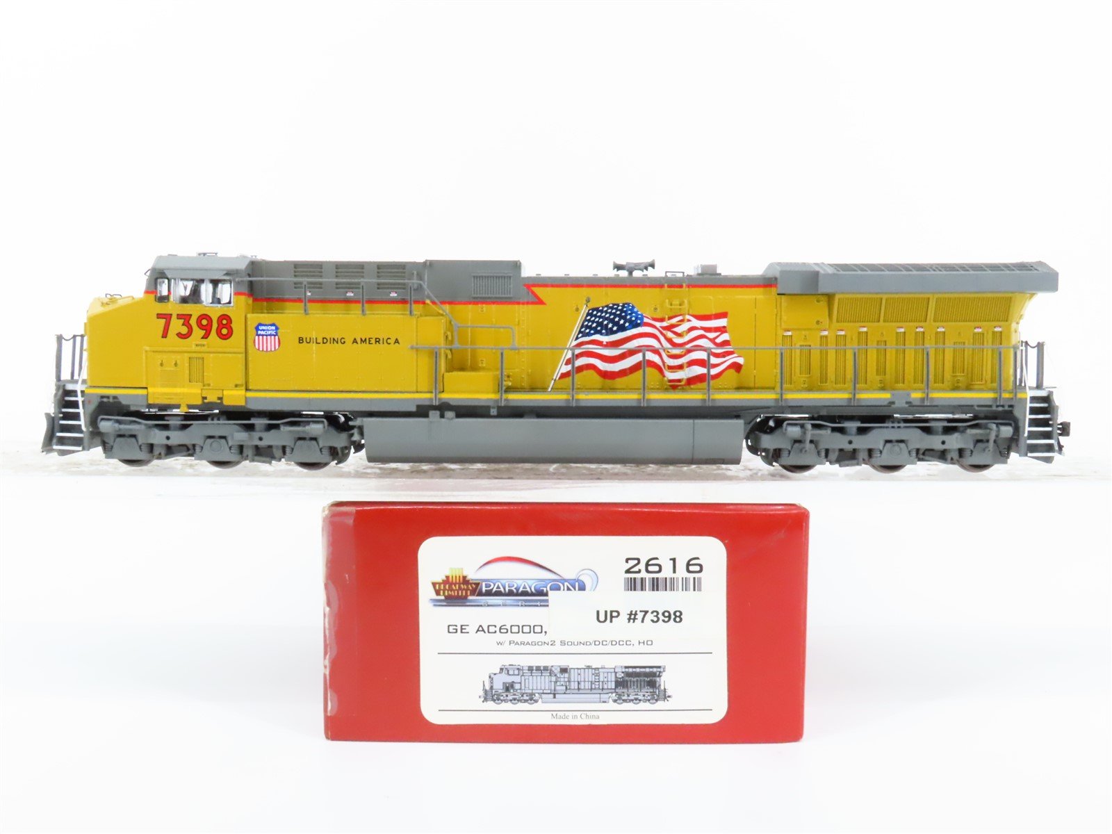 HO Broadway Limited BLI 2616 UP Railway AC6000CW Diesel Loco #7398 w/ DCC Custom