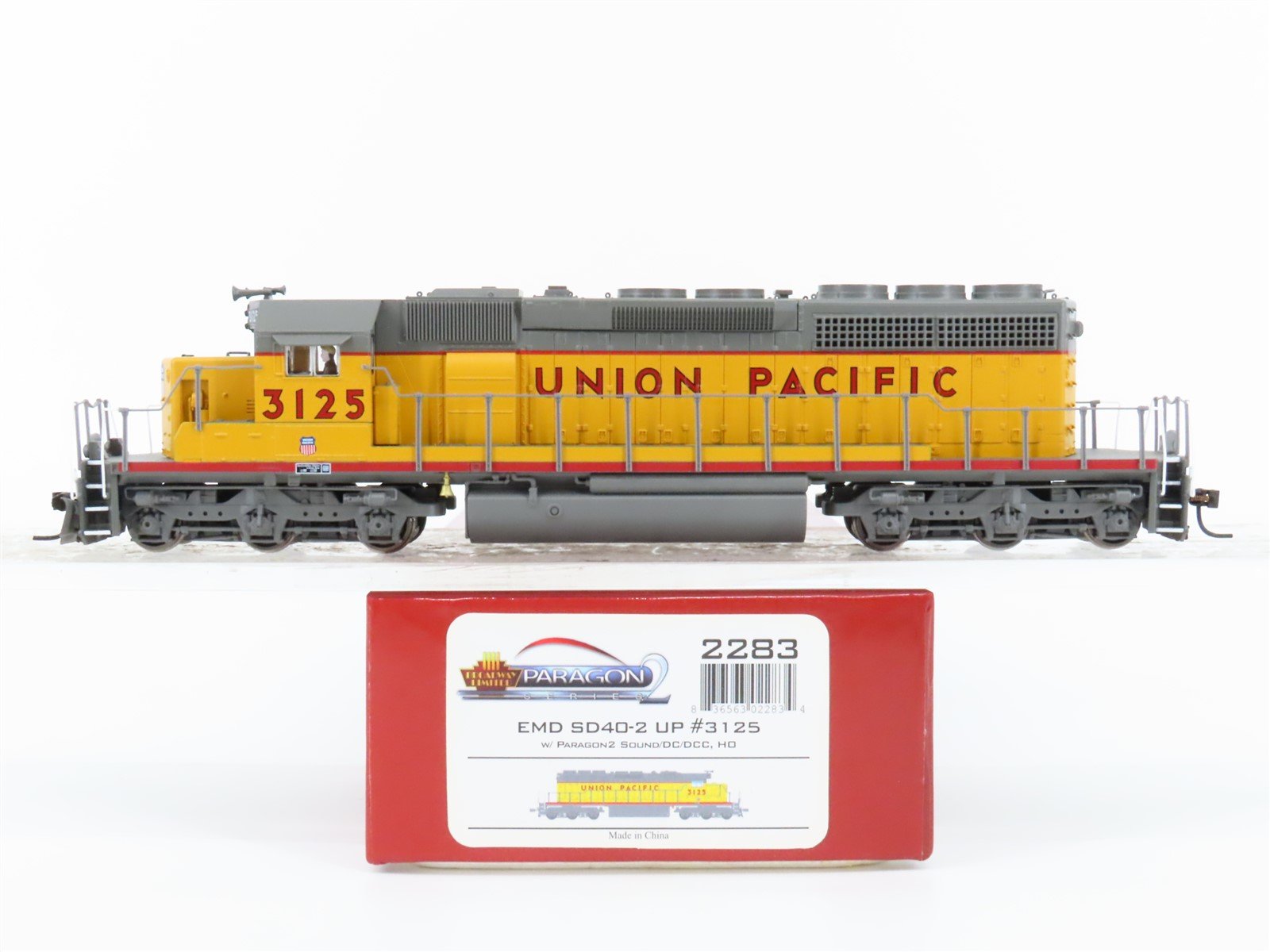 HO Scale Broadway Limited BLI 2283 UP Railway SD40-2 Diesel #3125 w/DCC & Sound