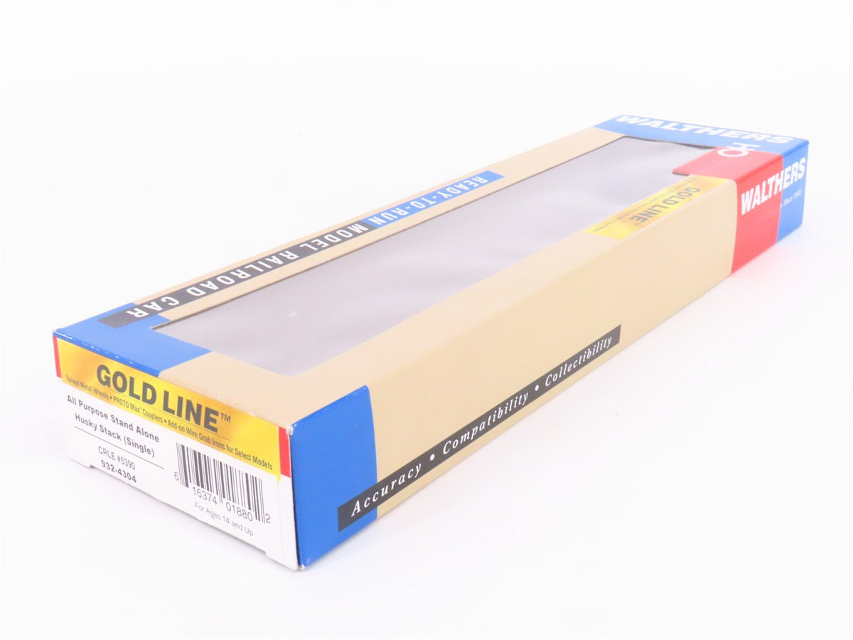 HO Scale Walthers Gold 932-4304 CRLE Stand-Alone Husky Stack Car #5390