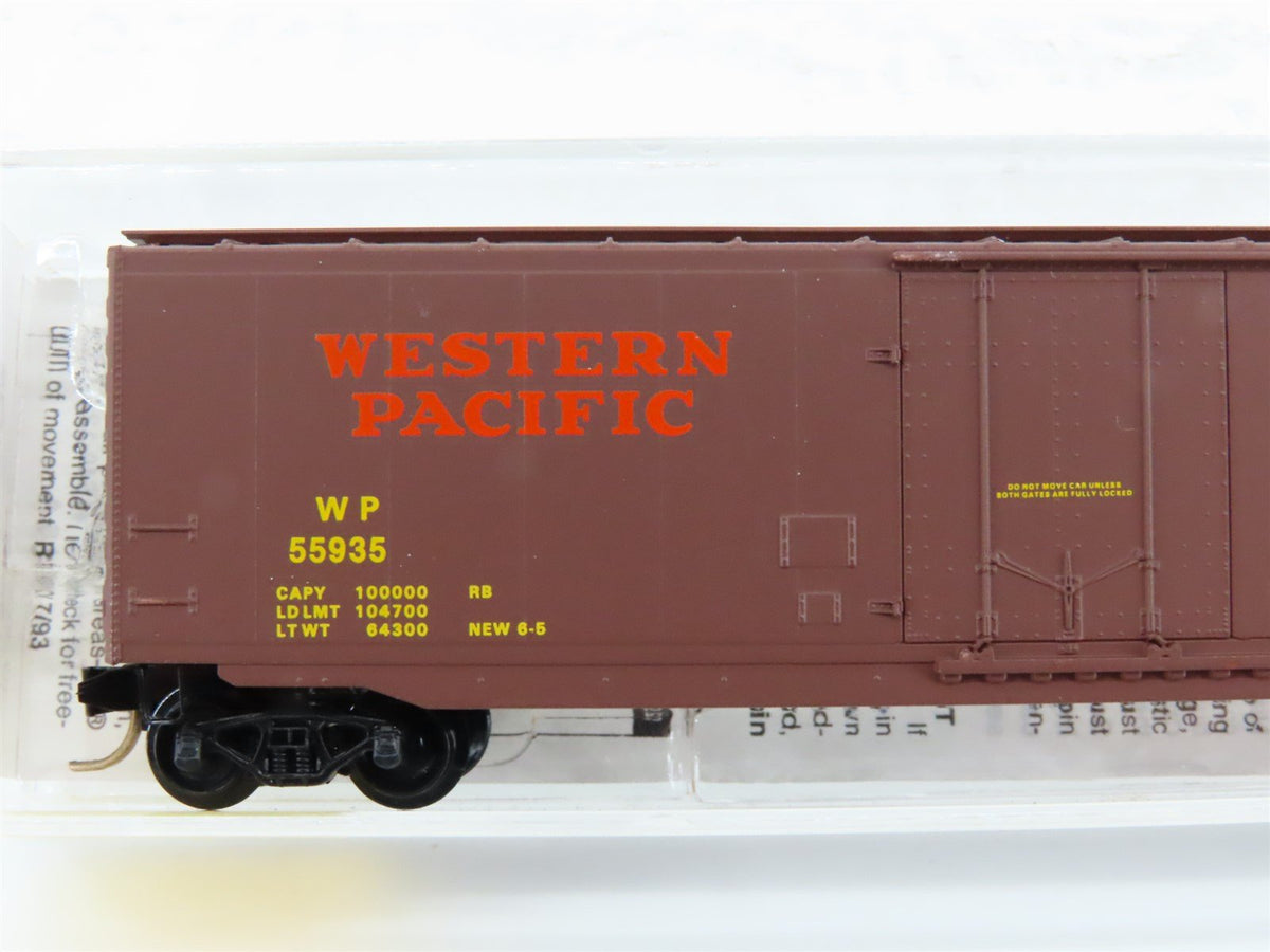 N Scale Micro-Trains MTL 32180 WP Western Pacific Feather 50&#39; Box Car #55935