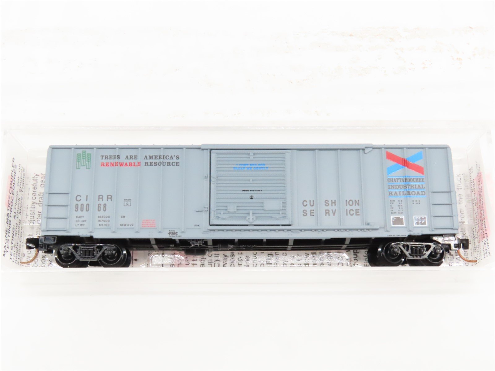 N Scale Micro-Trains MTL 25040 CIRR Chattahoochee Railroad 50' Box Car #90068