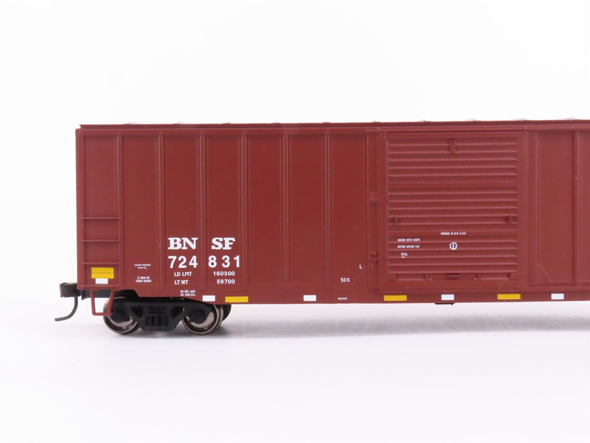 HO Scale Atlas Trainman 20000395 BNSF Railway 50&#39;6&quot; Single-Door Box Car #724831