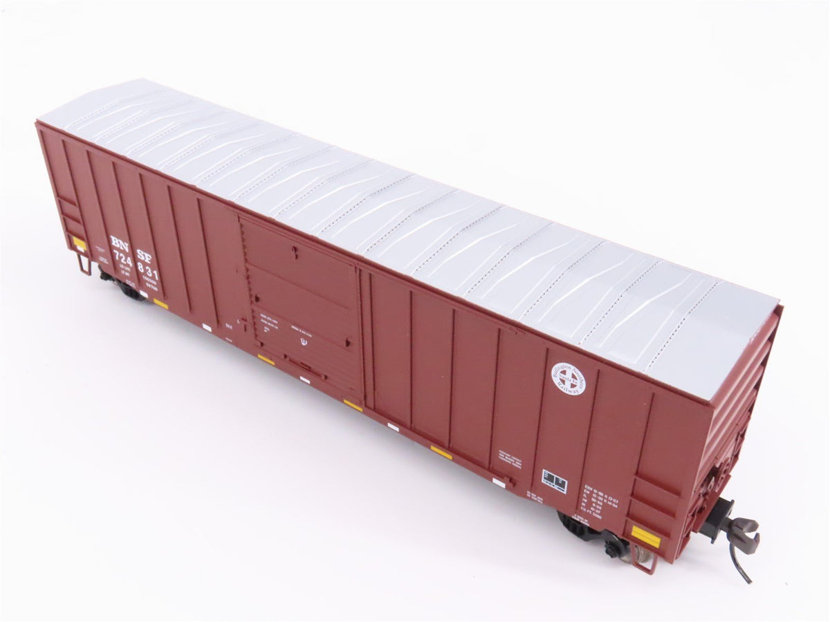 HO Scale Atlas Trainman 20000395 BNSF Railway 50&#39;6&quot; Single-Door Box Car #724831