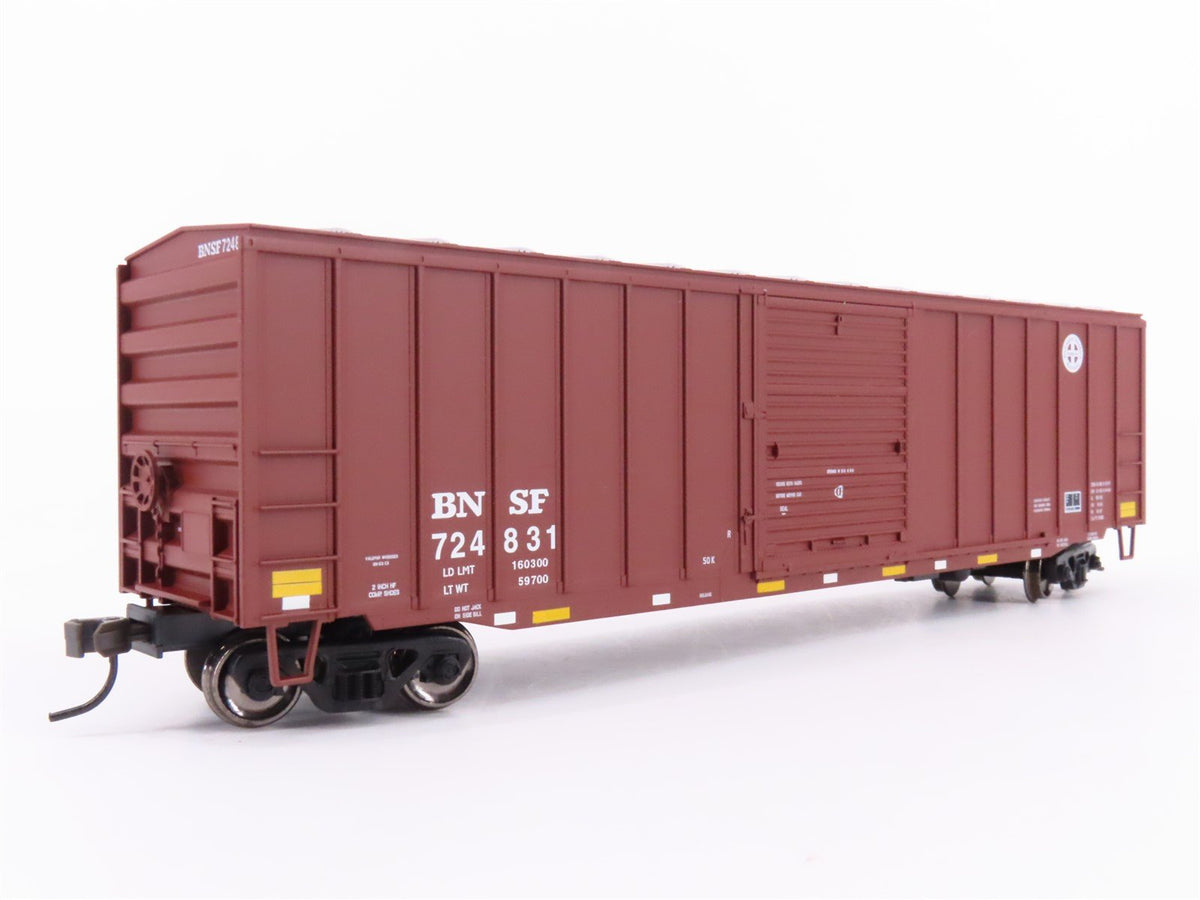 HO Scale Atlas Trainman 20000395 BNSF Railway 50&#39;6&quot; Single-Door Box Car #724831