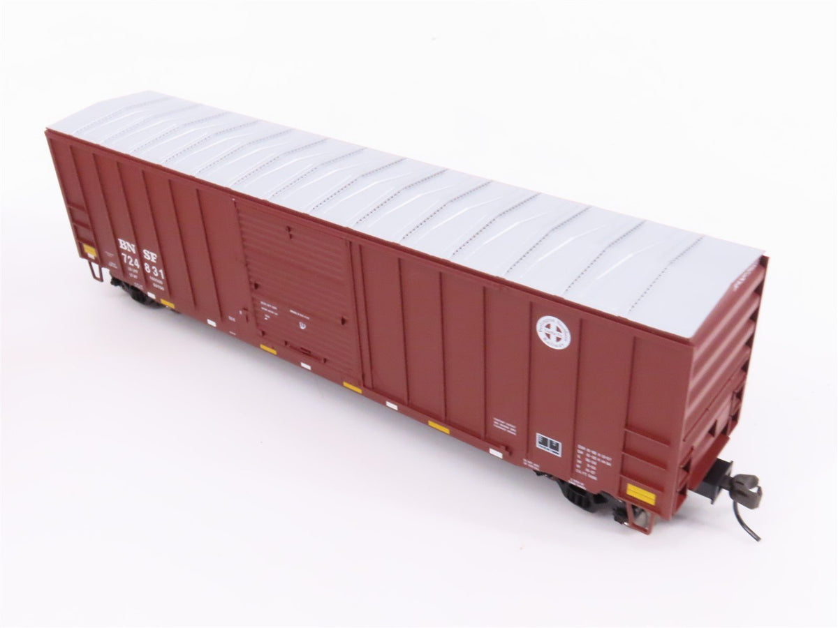 HO Scale Atlas Trainman 20000395 BNSF Railway 50&#39;6&quot; Single-Door Box Car #724831