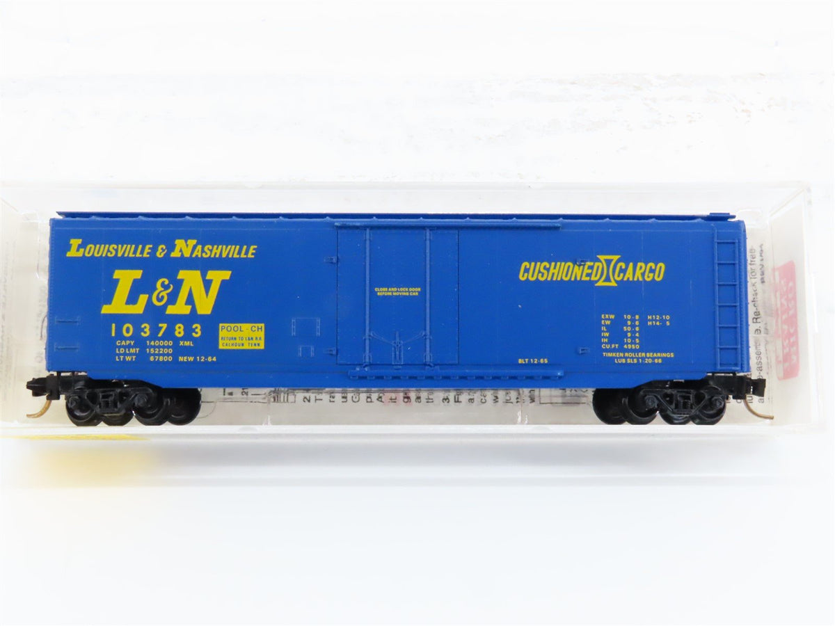 N Scale Micro-Trains MTL 32140 L&amp;N Louisville &amp; Nashville 50&#39; Box Car #103783