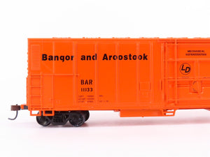 HO Scale Athearn 7102 BAR Bangor & Aroostook 57' Mech Reefer #11133