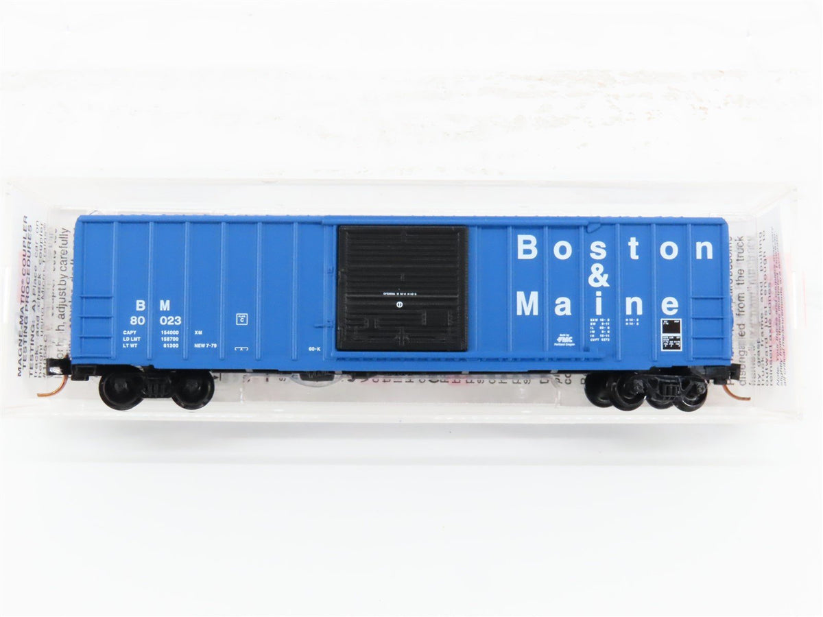 N Scale Micro-Trains MTL 25240 BM Boston &amp; Maine Railroad 50&#39; Box Car #80023