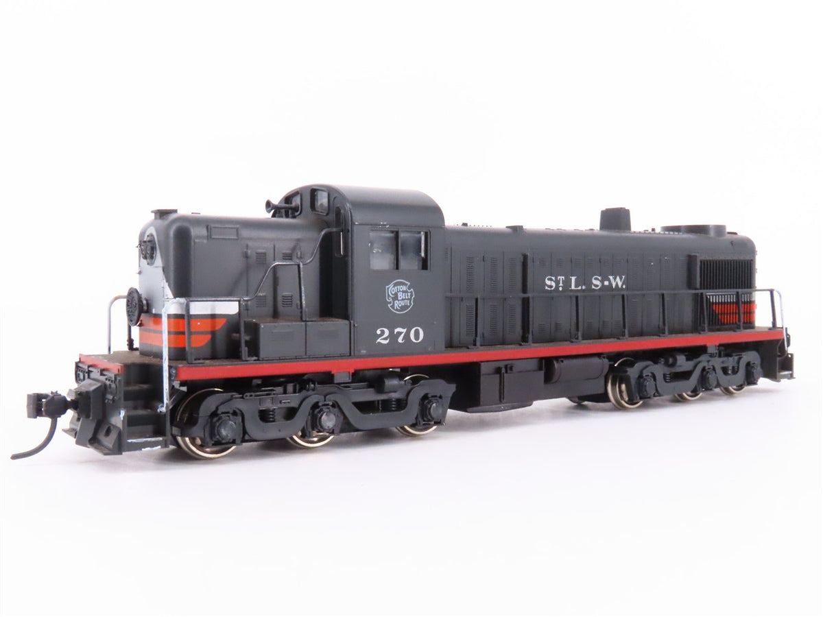 HO Scale Atlas/KATO 7089 StLSW Cotton Belt Black Widow ALCO RSD4/5 Diesel #270