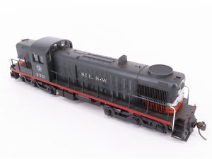 HO Scale Atlas/KATO 7089 StLSW Cotton Belt Black Widow ALCO RSD4/5 Diesel #270